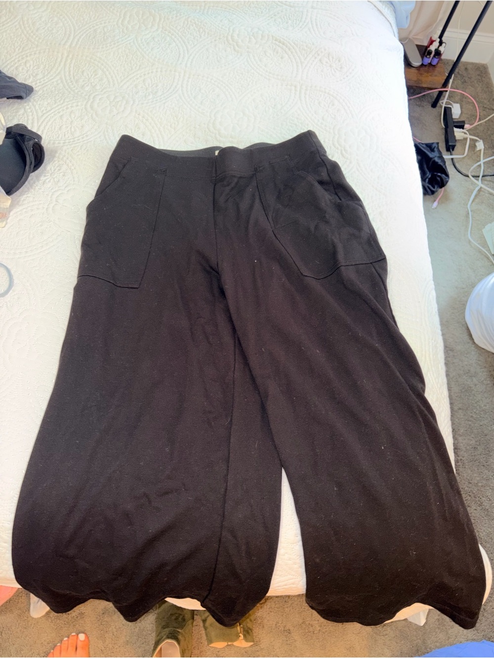 Max Studio Black Waistband Pants